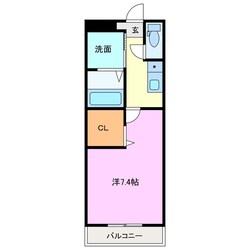 アズール長島の物件間取画像